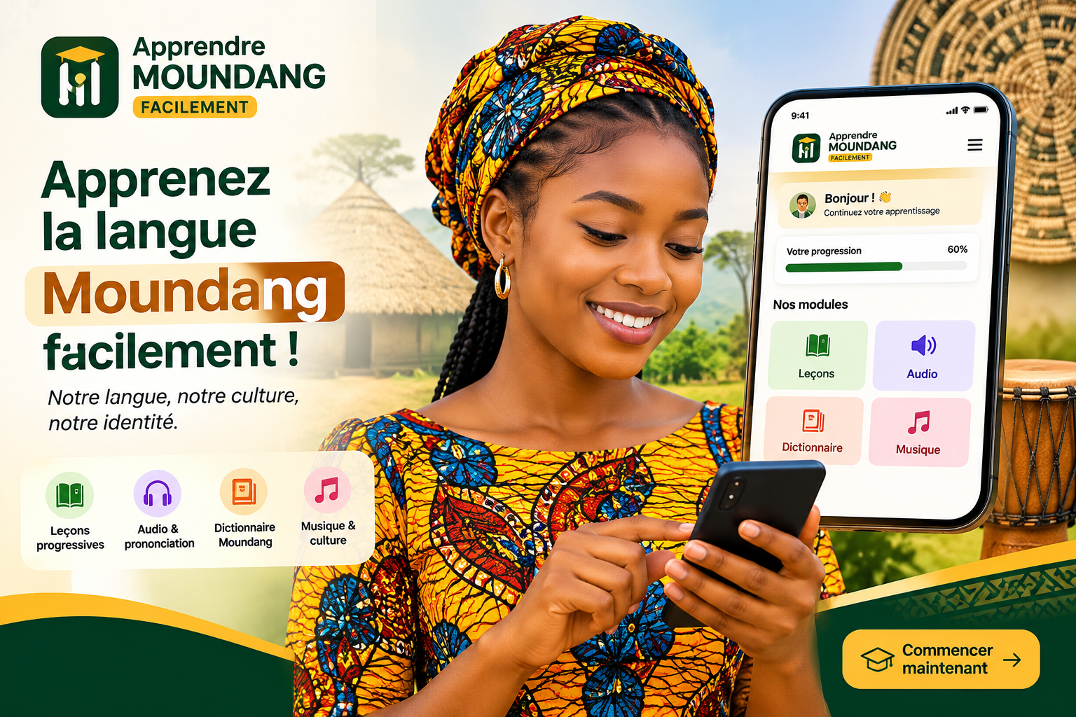 Apprentissage de la langue